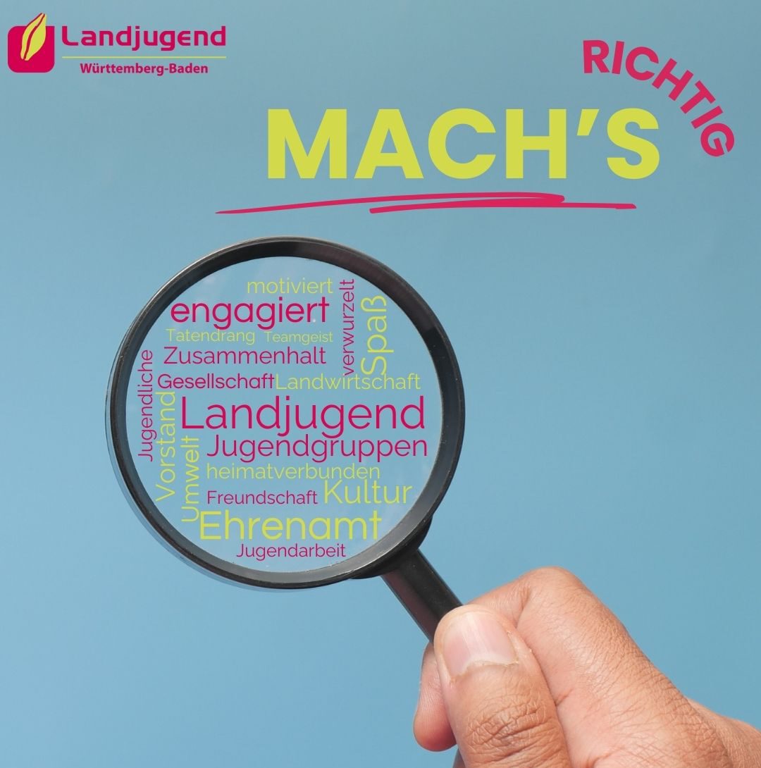 Mach’s richtig: Gruppenleiterschulung Mach’s richtig: Gruppenleiterschulung