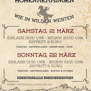 Dorfbabend Landjugend Hohenmemmingen