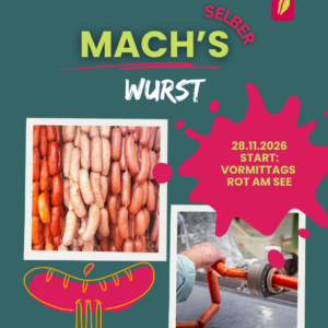 Mach's selber: Wurst